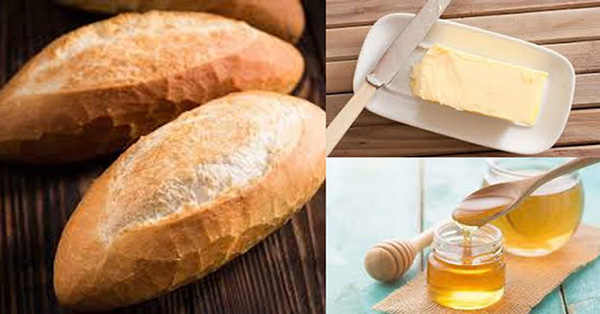Cách làm bánh mì nướng mật ong đơn giản tại nhà