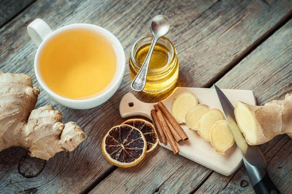 Tác dụng của trà gừng mật ong
