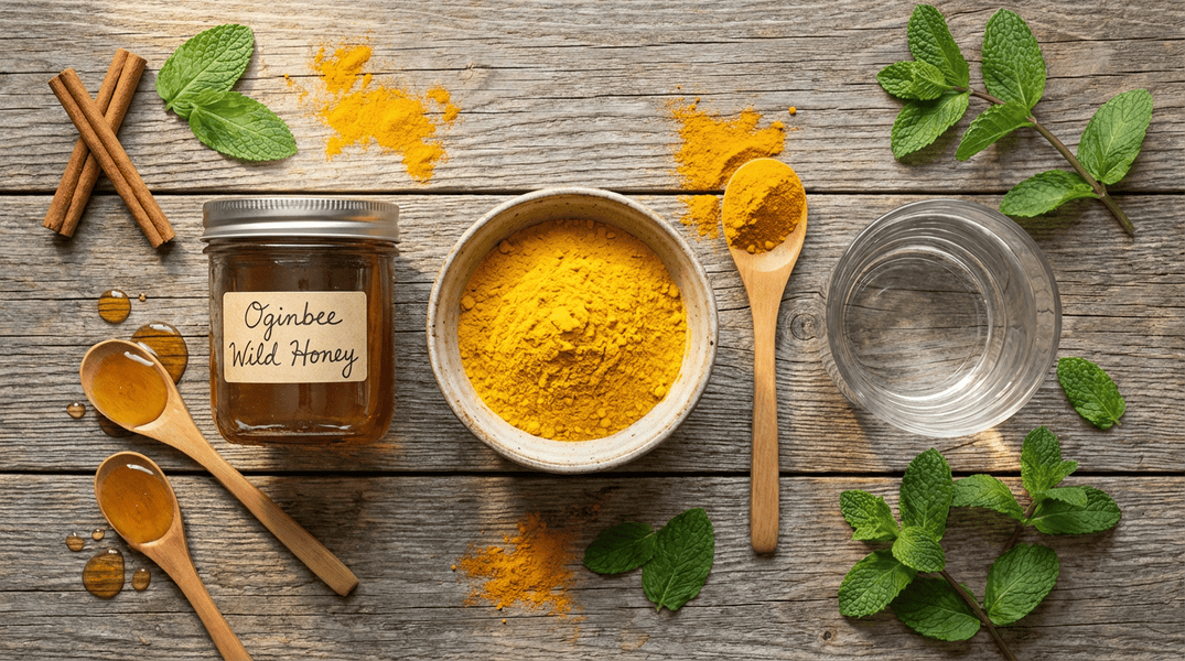 Cách pha tinh bột nghệ với mật ong đúng tỷ lệ chuẩn