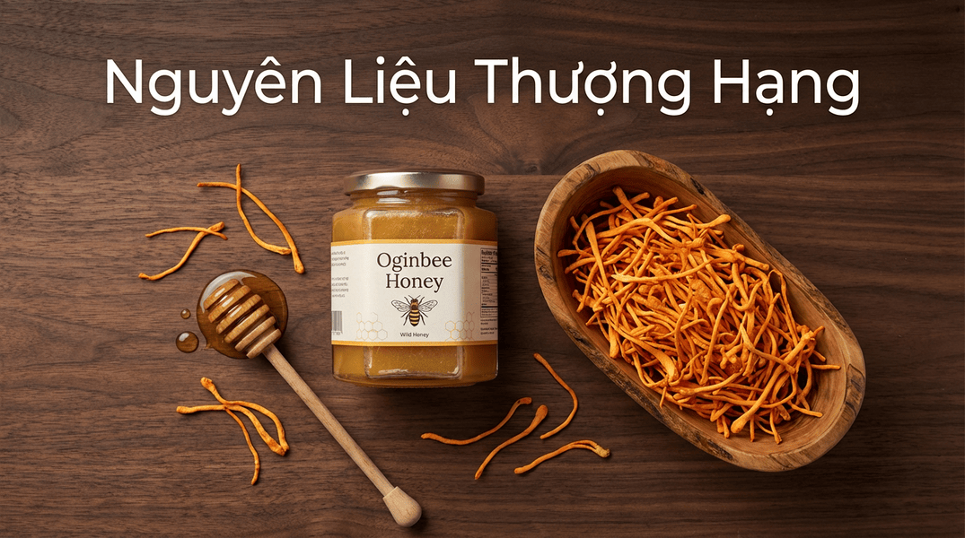 Các bước ngâm đông trùng hạ thảo với mật ong rừng tại nhà
