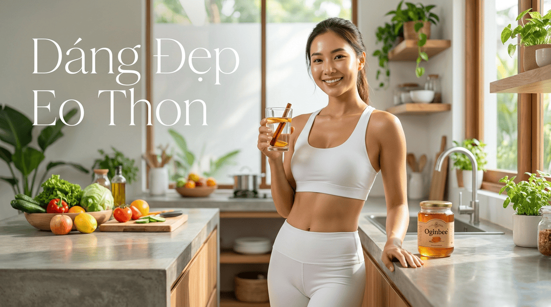 Giảm cân bằng mật ong và quế hiệu quả trong chế độ Eat Clean