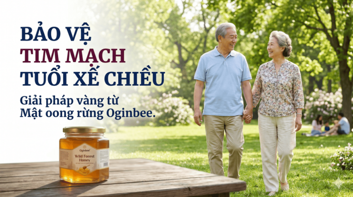 Mật ong rừng cho người cao tuổi giúp bảo vệ tim mạch